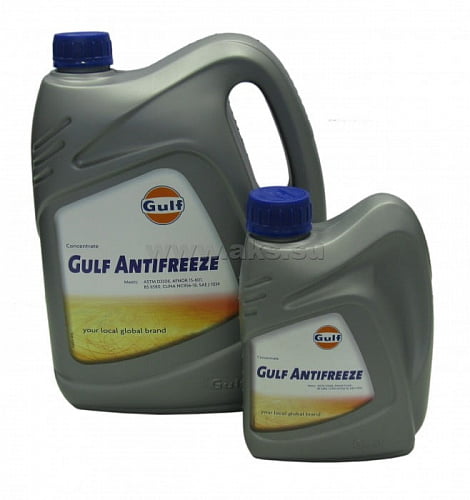 Gulf Antifreeze (конц.) синий 1L