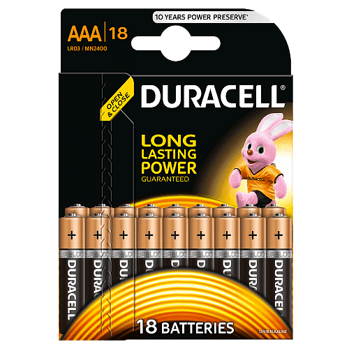 Батарейка ААA LR03-18BL Duracell