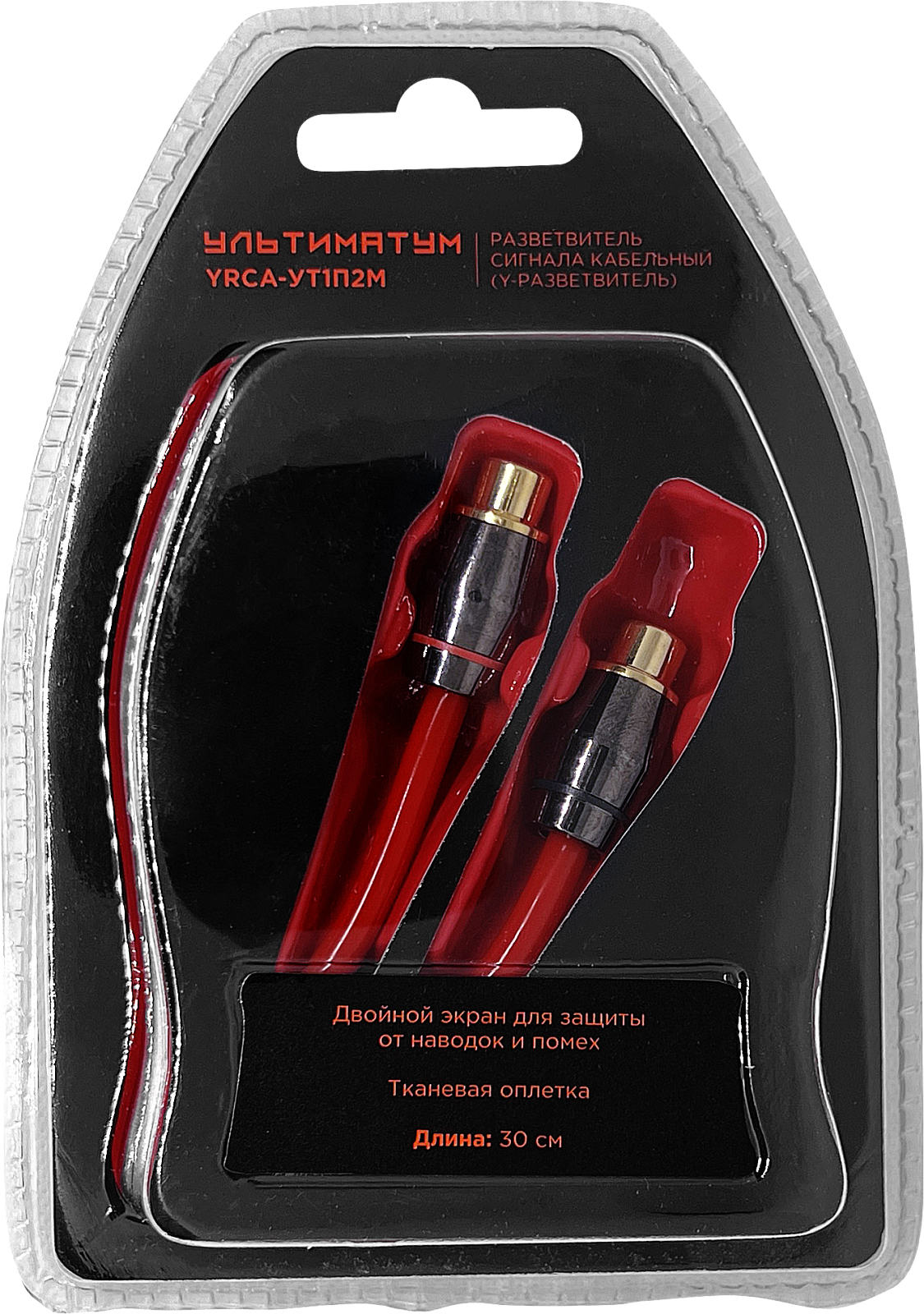 Кабели межблочные (RCA), AUX, HDMI, RCA разъёмы Ural УРАЛ YRCA-УТ1П2М 
