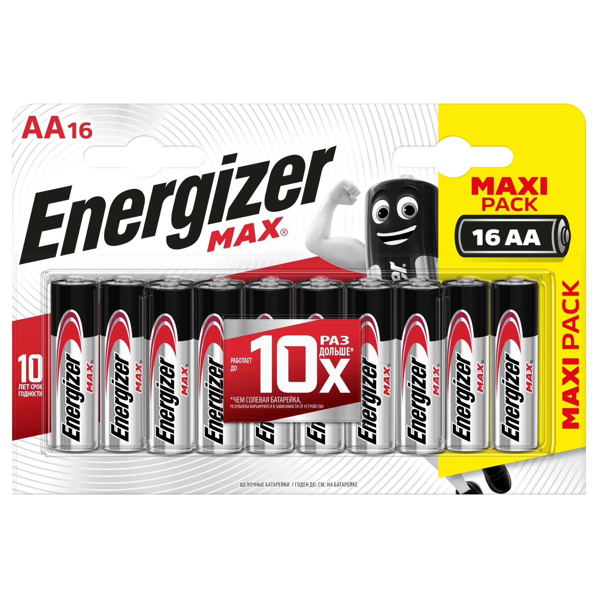 АА Energizer АА LR6-16BL