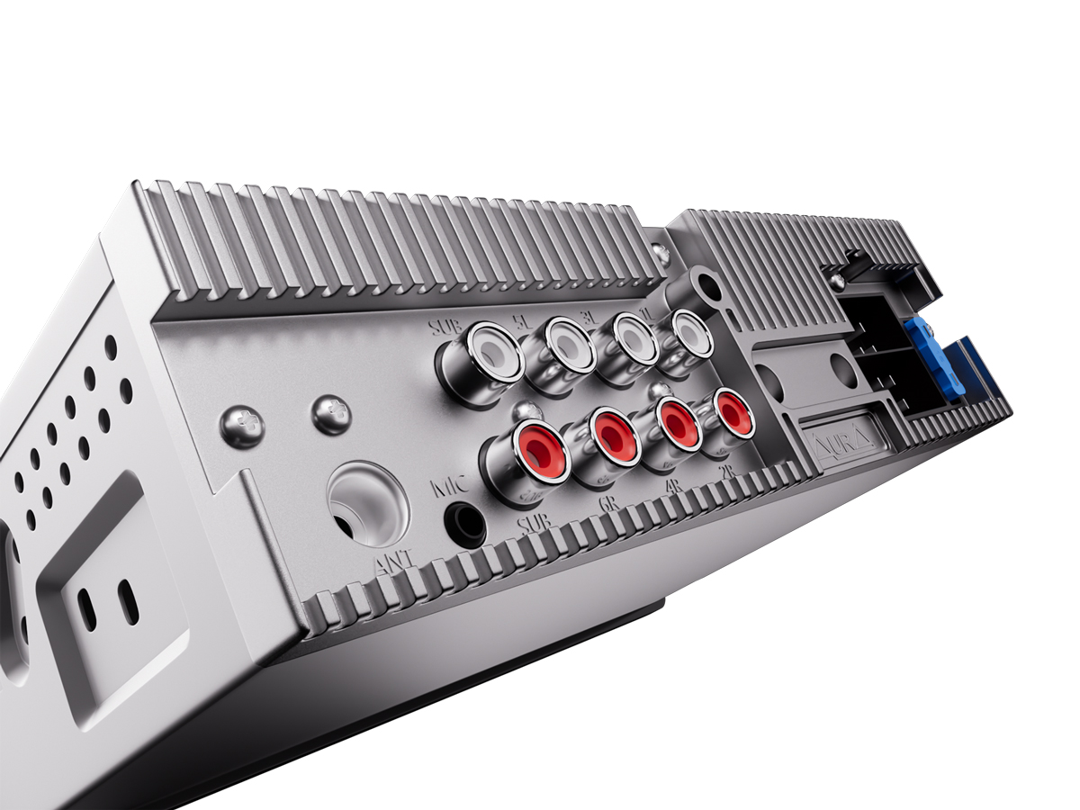 1-DIN USB/SD-ресиверы (без CD) AurA STORM-866DSP 