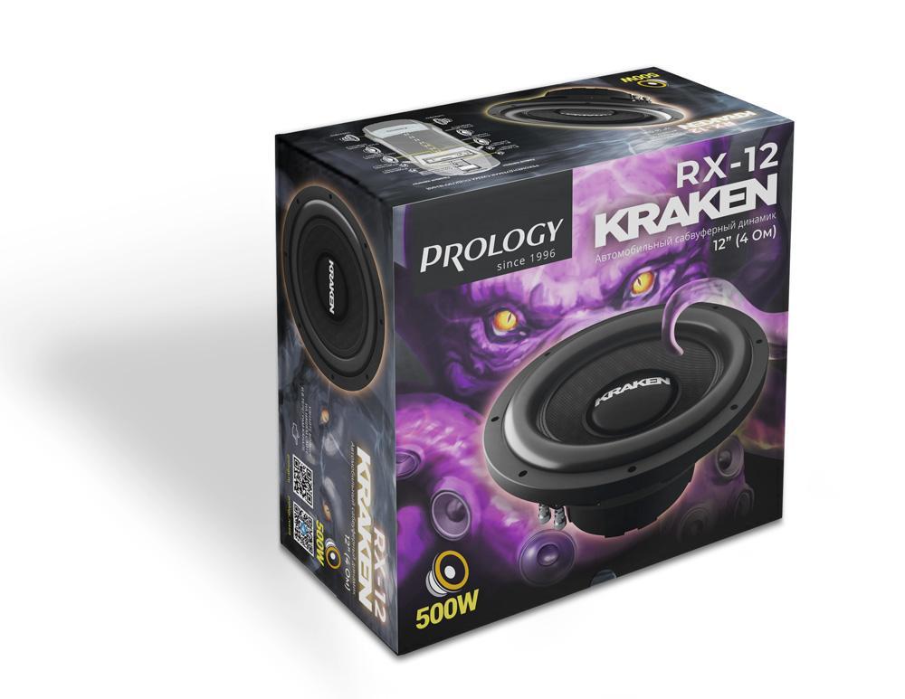 Сабвуферные динамики Prology RX-12 KRAKEN 