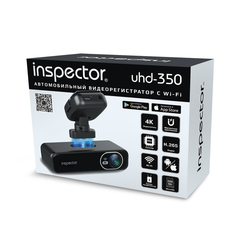 Видеорегистраторы Inspector UHD-350