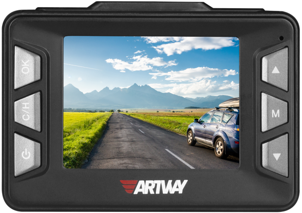 Комбоустройства (Видеорегистраторы с радар-детекторами) ARTWAY MD-106 GPS Super Fast FULL HD