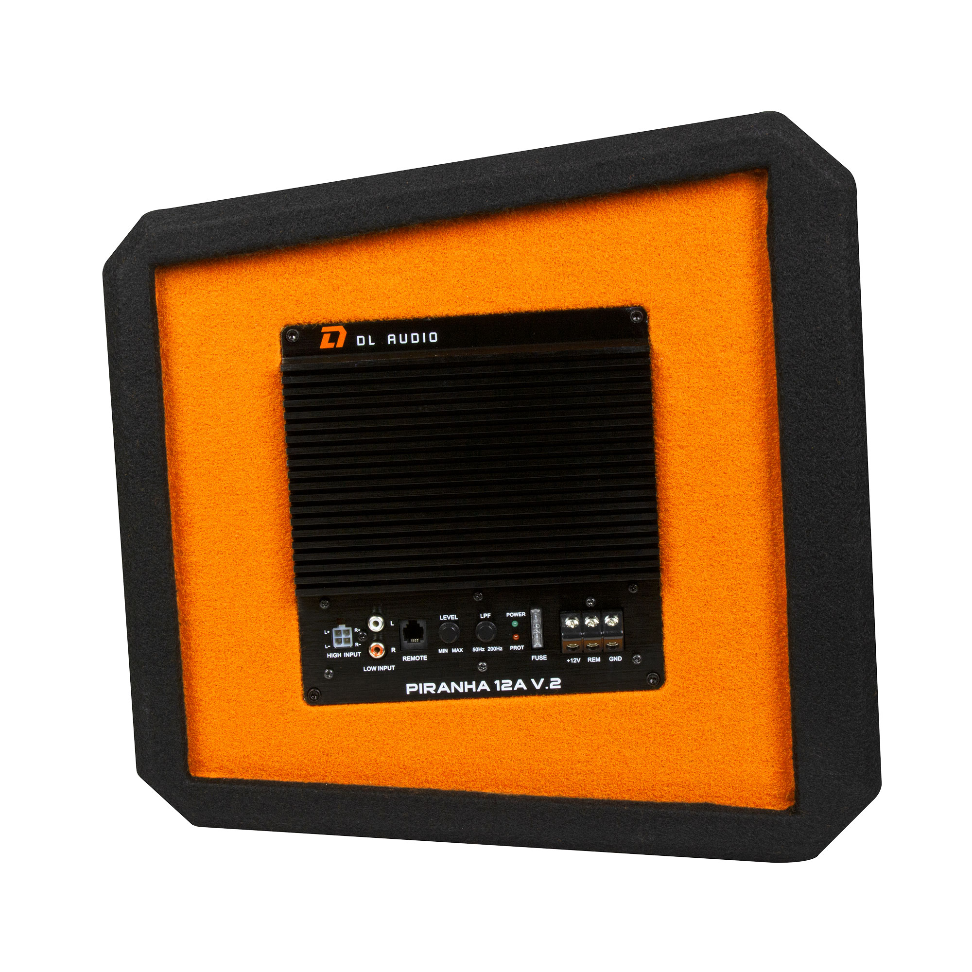 Cабвуферы корпусные активные DL Audio Piranha 12A V2 Black 