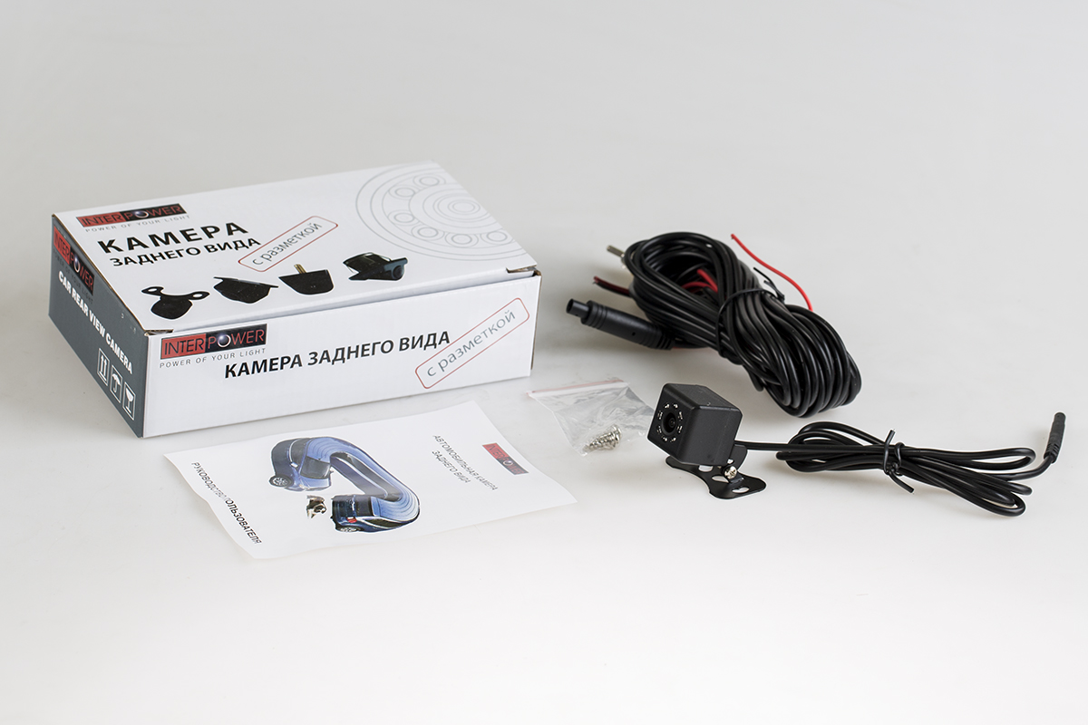 Универсальные видеокамеры, Камеры в номерных рамках, Аксессуары Interpower IP 668 IR 