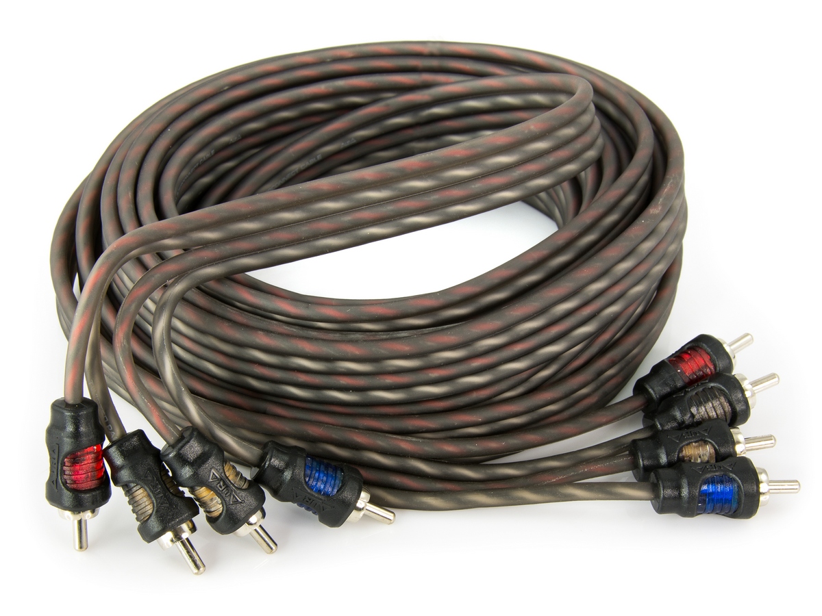 Кабели межблочные (RCA), AUX, HDMI, RCA разъёмы AurA RCA-0450 