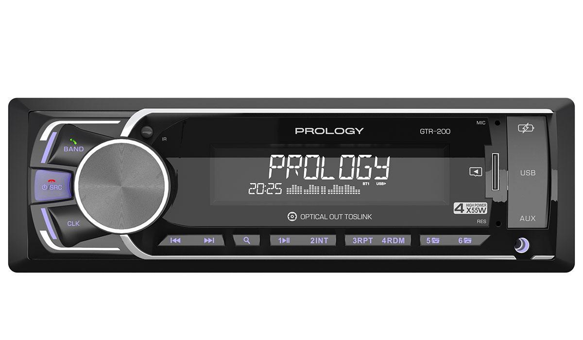1-DIN USB/SD-ресиверы (без CD) Prology GTR-200 