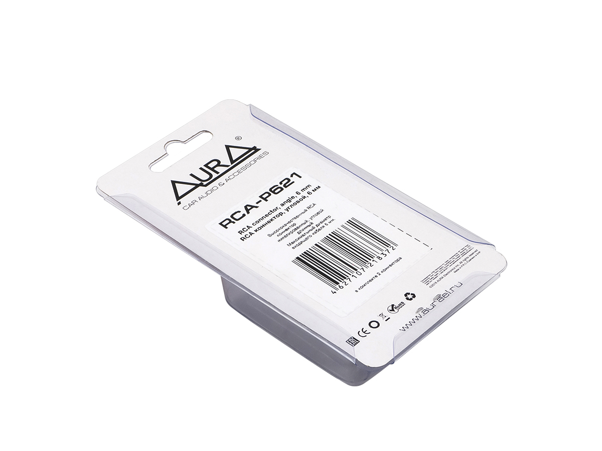 Кабели межблочные (RCA), AUX, HDMI, RCA разъёмы AurA RCA-P621 