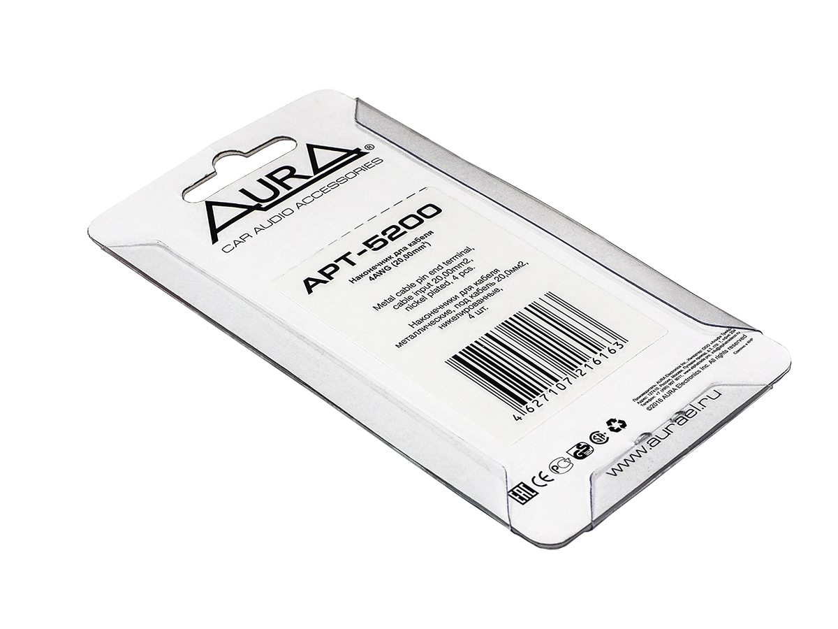 Клеммы акустические, силовые, коннекторы, гильзы AurA APT-5200 