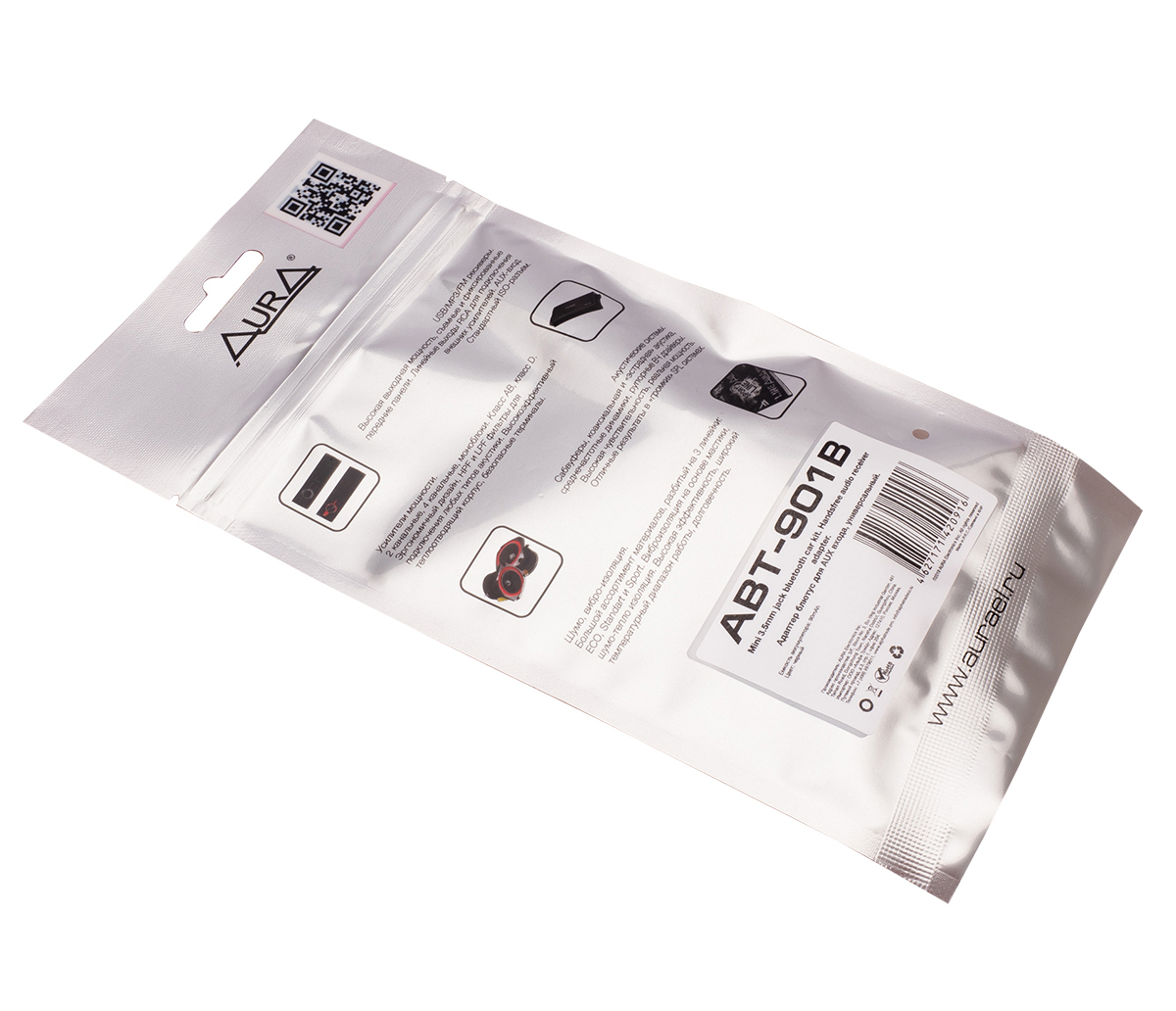 1-DIN USB/SD-ресиверы (без CD) AurA ABT-901B 