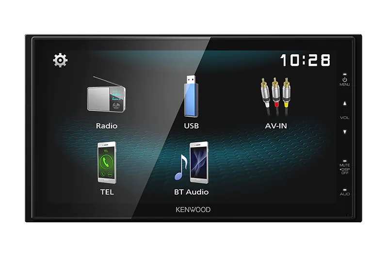 2-DIN Медиа-ресиверы со встроенным ЖК-экраном (без DVD) Kenwood DMX-1025BT DSP 
