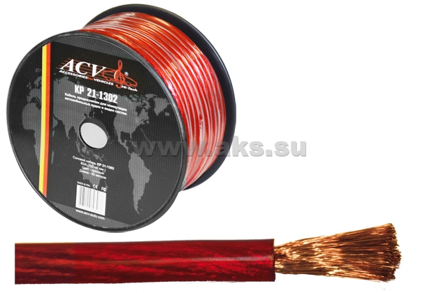 Кабели силовые, разъемы. Крепеж для кабеля. ACV KP21-1303 