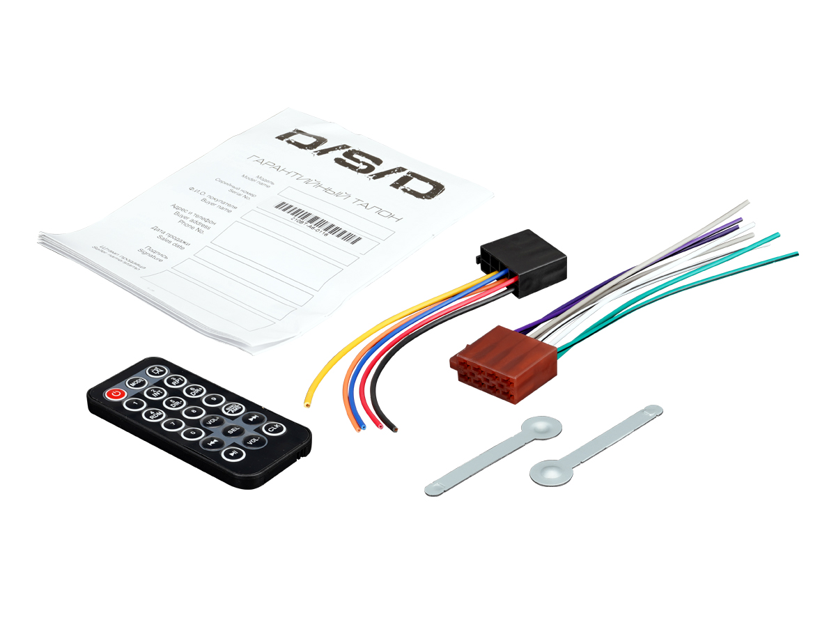 1-DIN USB/SD-ресиверы (без CD) D/S/D DMH-210BT 
