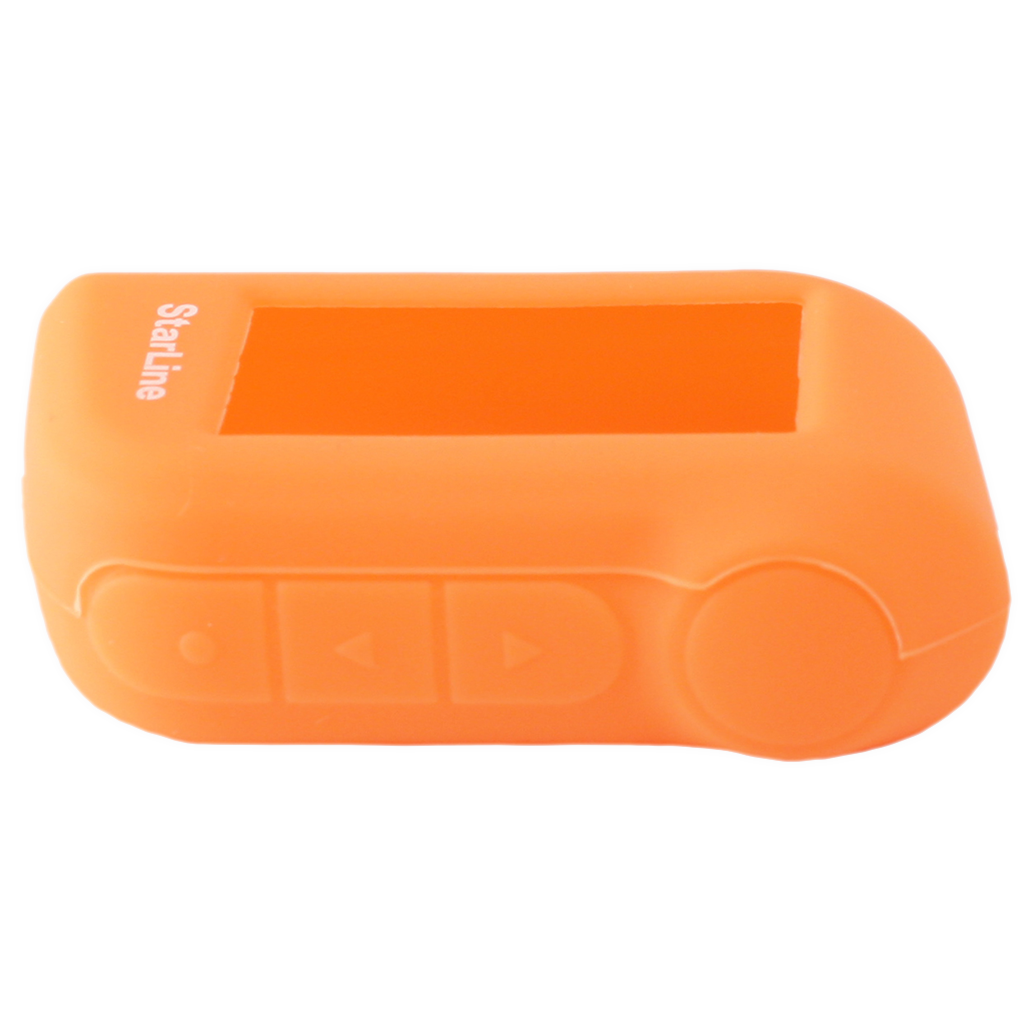 Чехол Силикон StarLine A 93 ОРАНЖЕВЫЙ