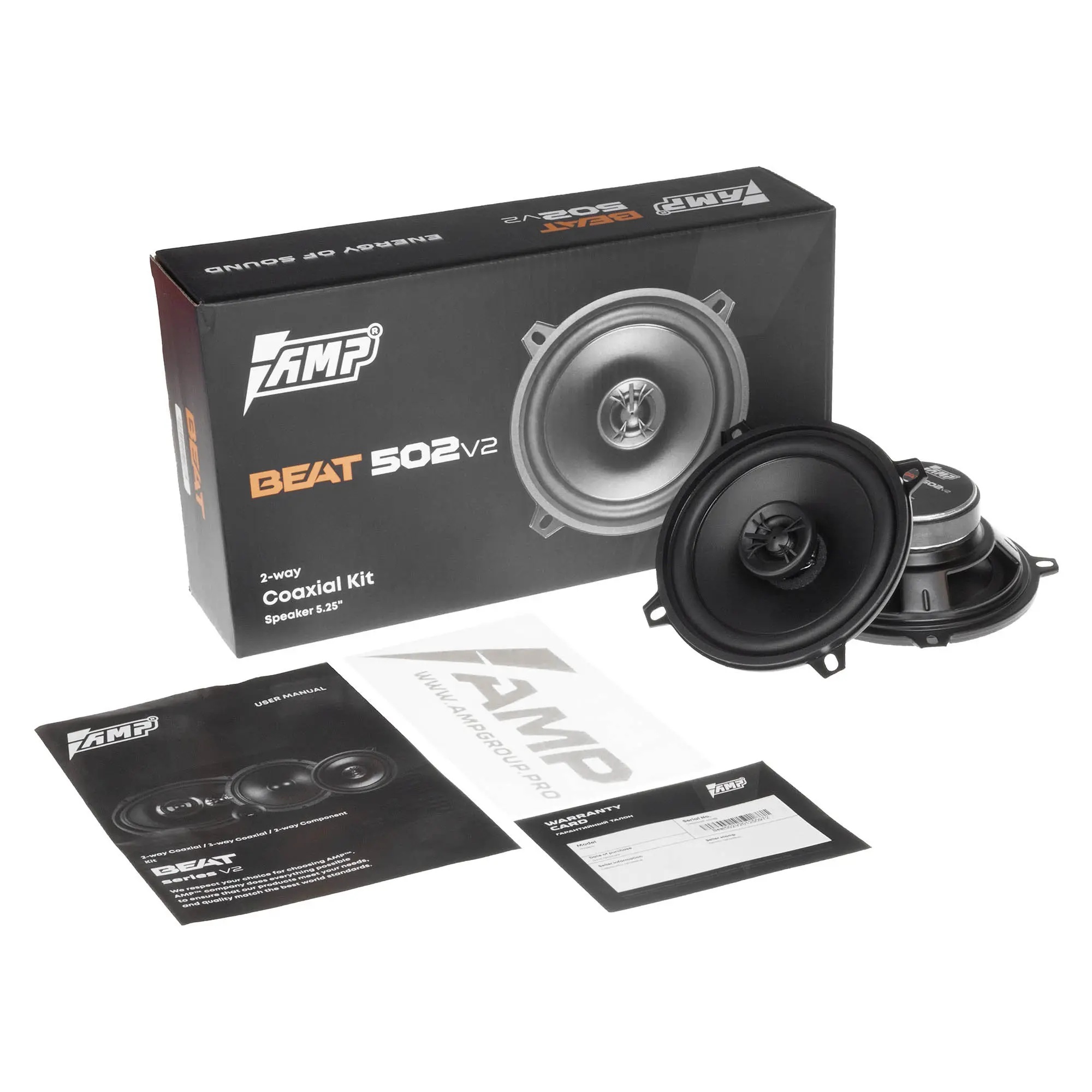 Акустика автомобильная AMP Beat 502 V2 