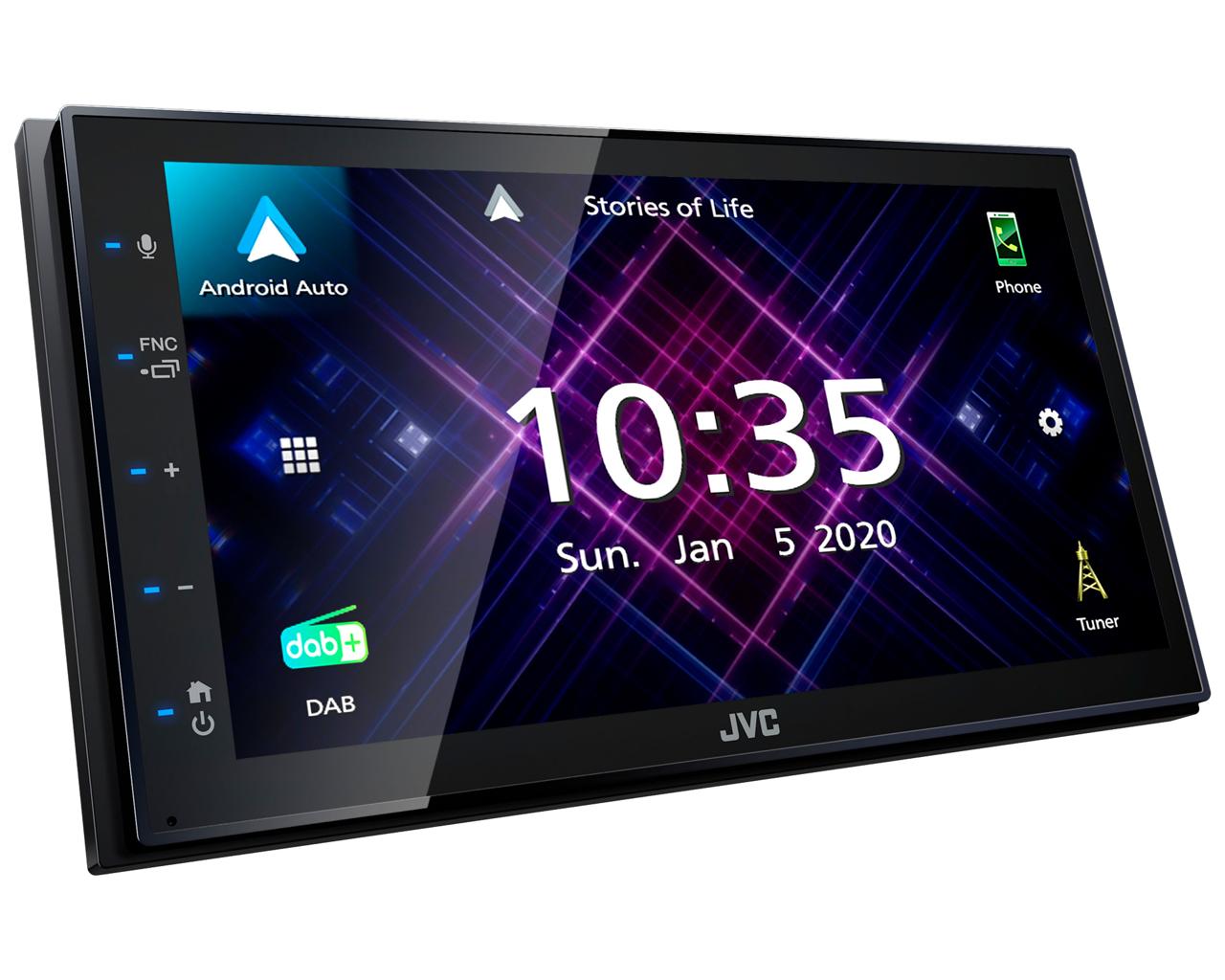 2-DIN Медиа-ресиверы со встроенным ЖК-экраном (без DVD) JVC KW-M560BT 