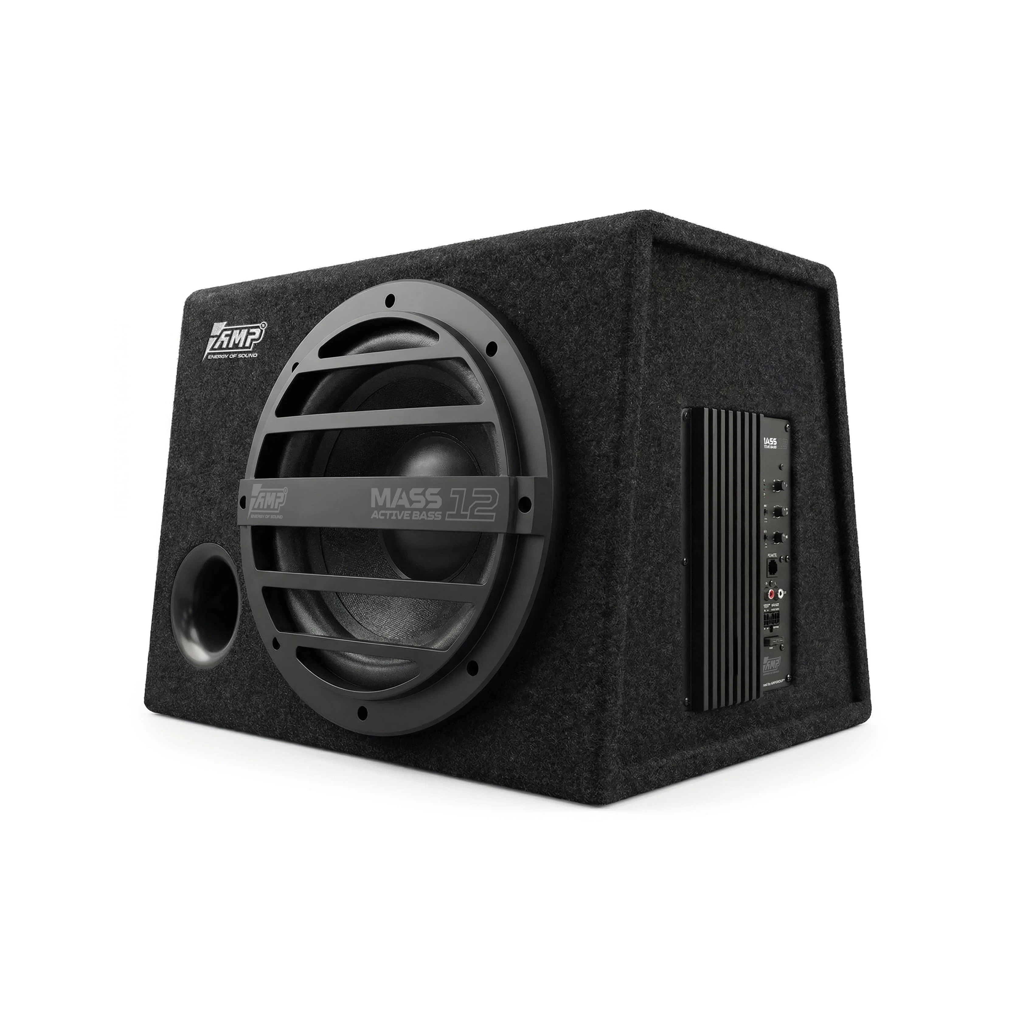 Cабвуферы корпусные активные AMP MASS ACTIVE BASS 12 