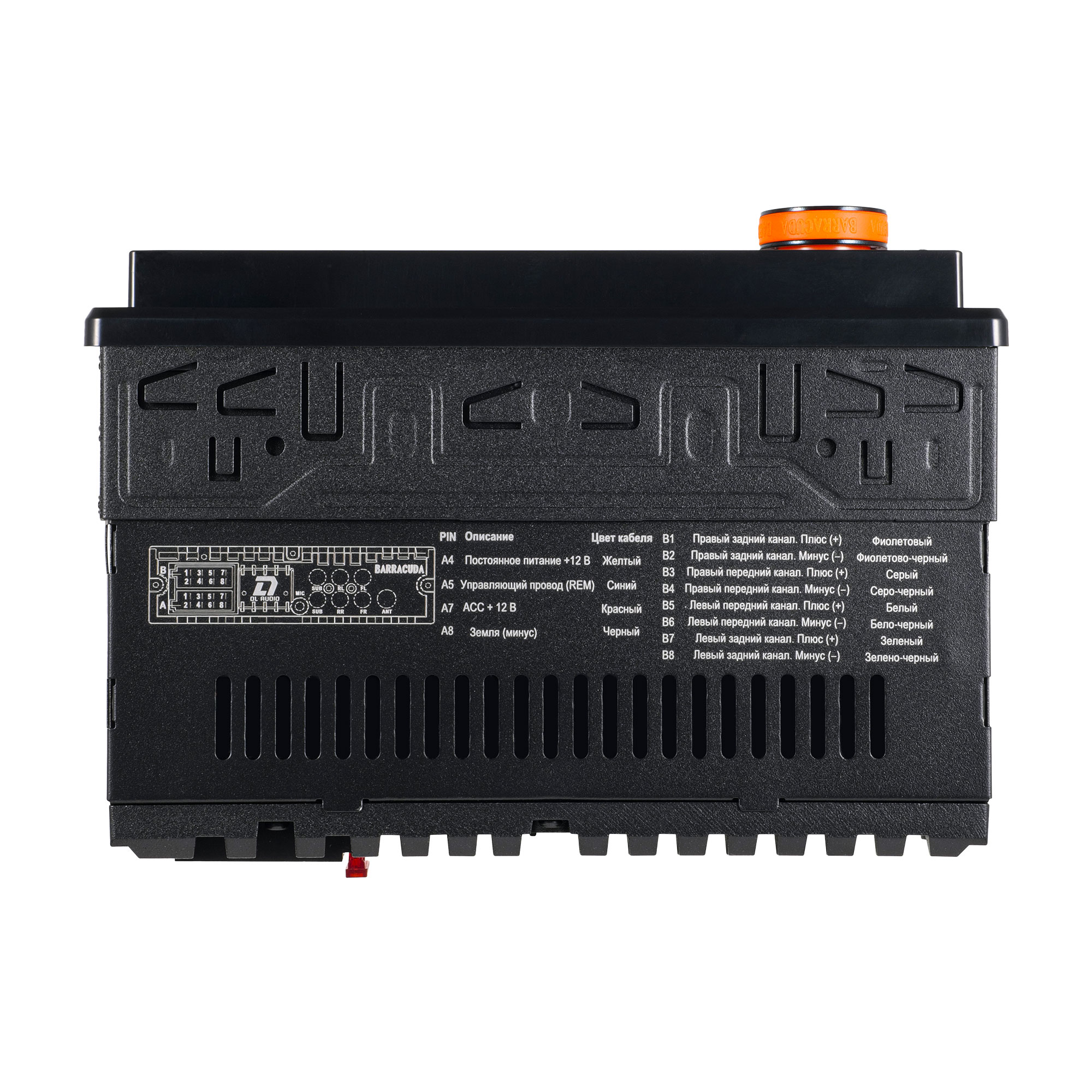 1-DIN USB/SD-ресиверы (без CD) DL Audio Barracuda HALF DSP Head Unit 