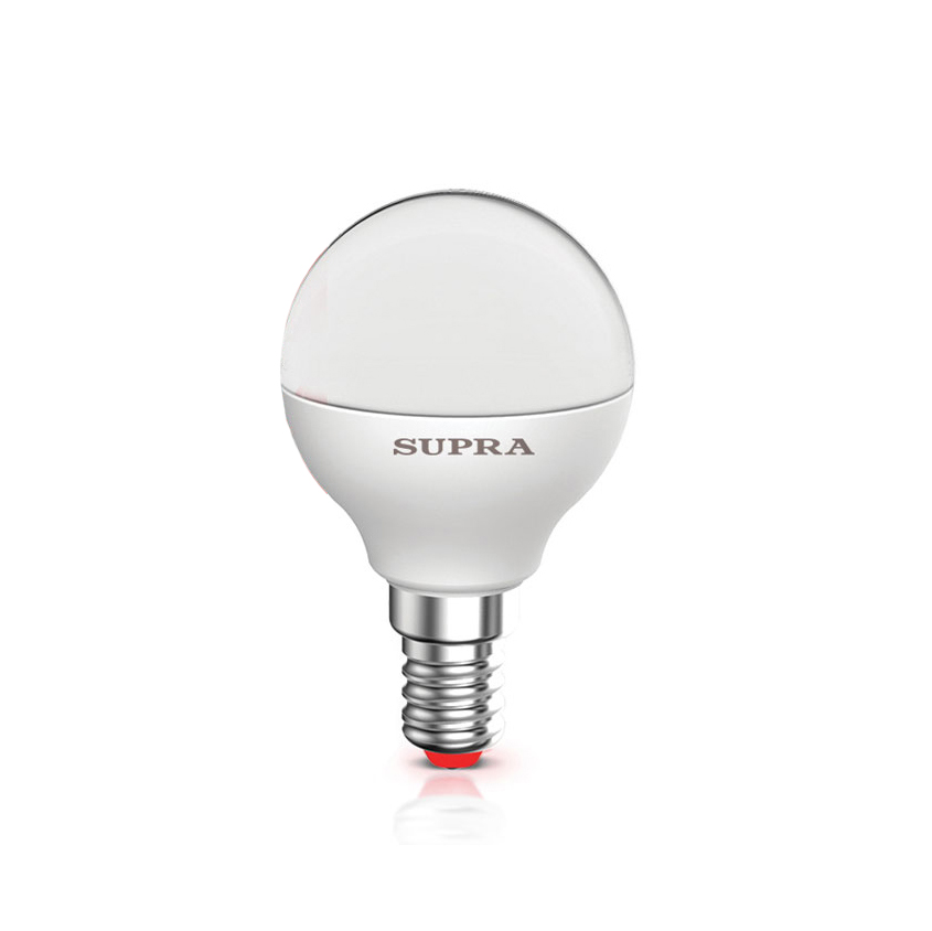 Лампы Supra SL-LED-ЭKO-G45-5W/3000/E14
