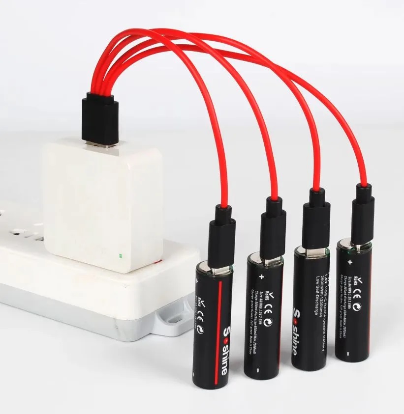 Аккумуляторы. Зарядные устройства Soshine АА Li-ion 1750mAh