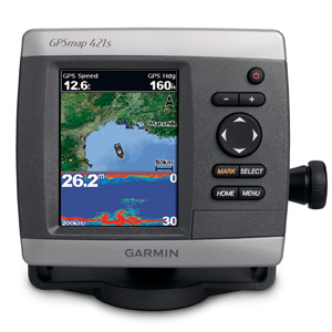 Морские GPS навигаторы и картплоттеры Garmin GPSMAP 421s 