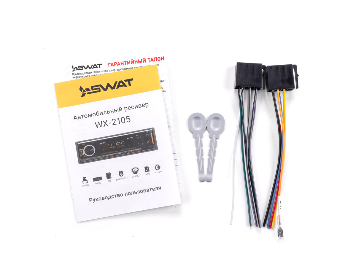 1-DIN USB/SD-ресиверы (без CD) Swat WX-2105 