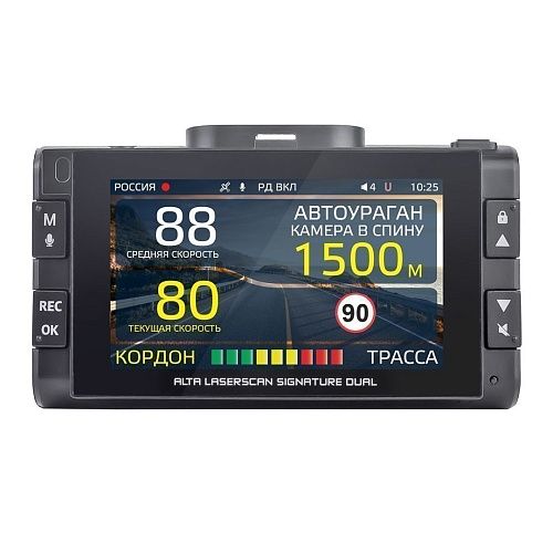 Комбоустройства (Видеорегистраторы с радар-детекторами) iBOX ALTA LaserScan Signature DUAL 6pin