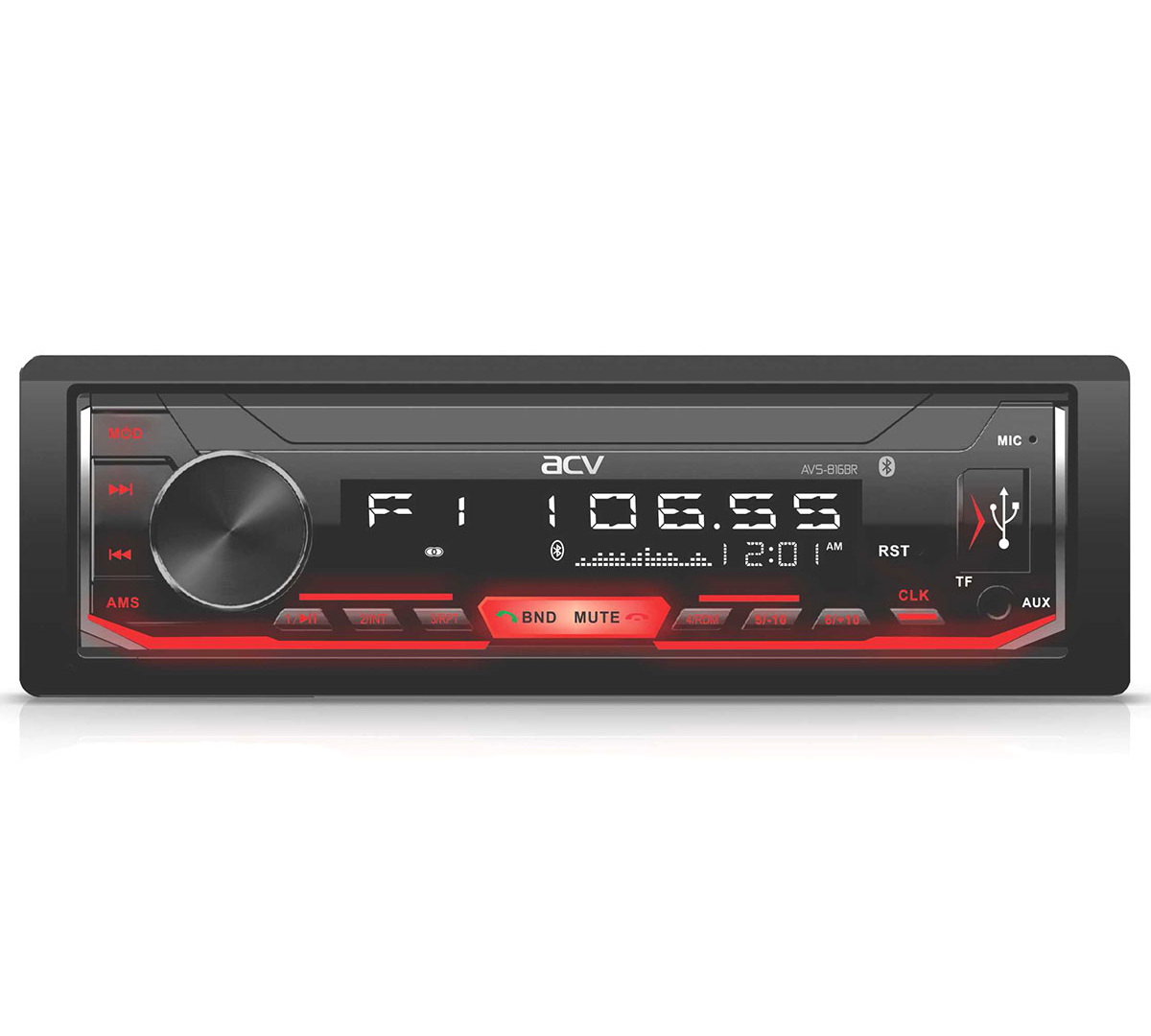 1-DIN USB/SD-ресиверы (без CD) ACV AVS-816BR 