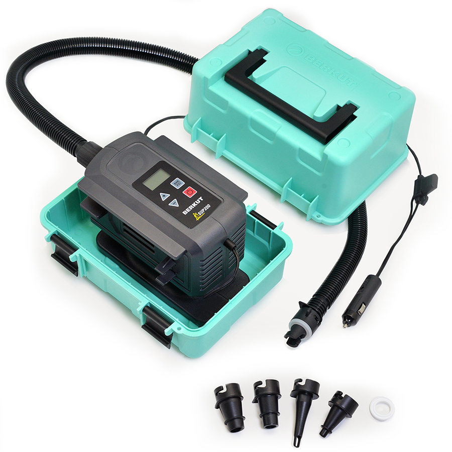 Автомобильные, велосипедные компрессоры.Помпы, насосы. Манометры BERKUT SUP-200