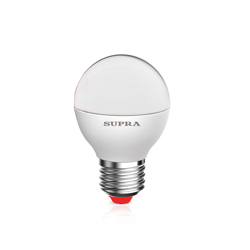 Лампы Supra SL-LED-ЭKO-G45-5W/3000/E27