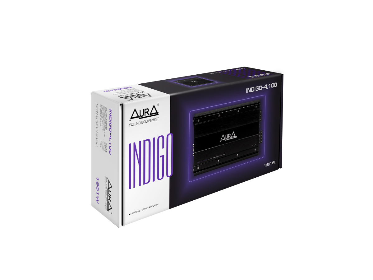 Четырёхканальные усилители AurA INDIGO-4.100 