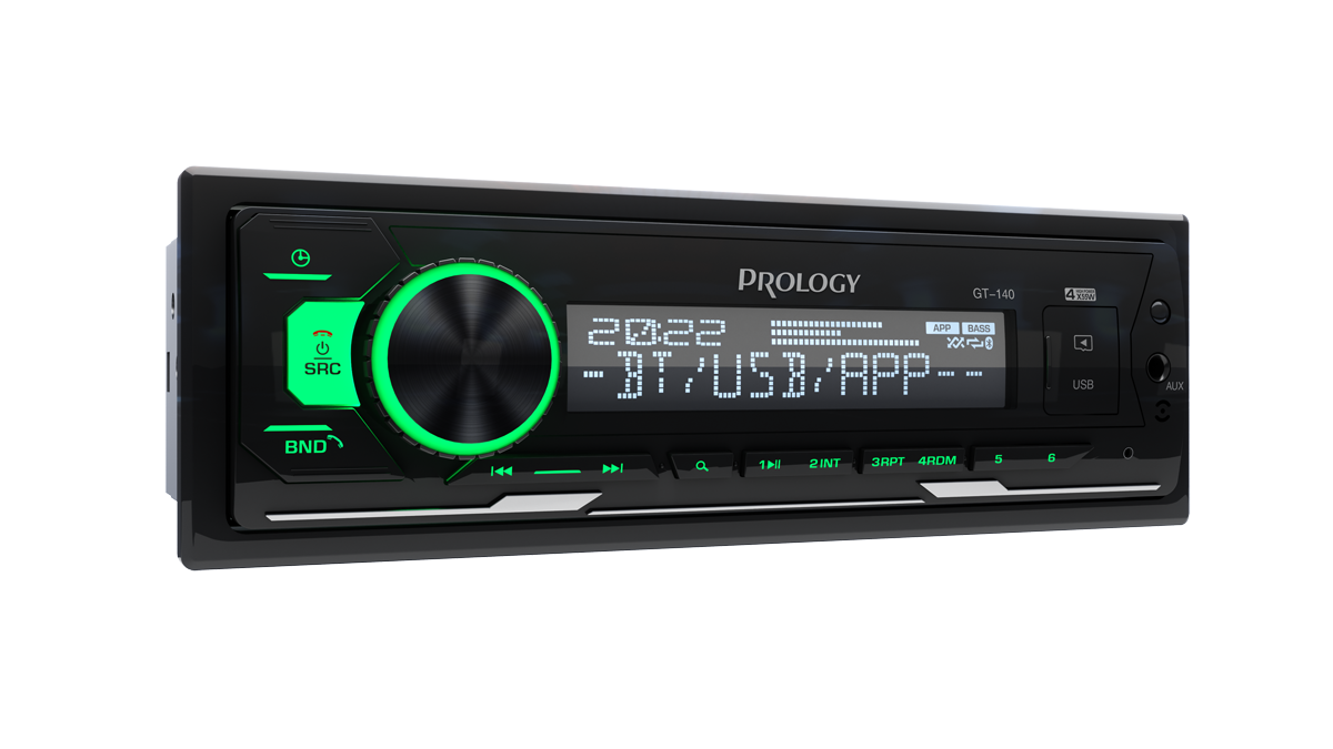 1-DIN USB/SD-ресиверы (без CD) Prology GT-140 
