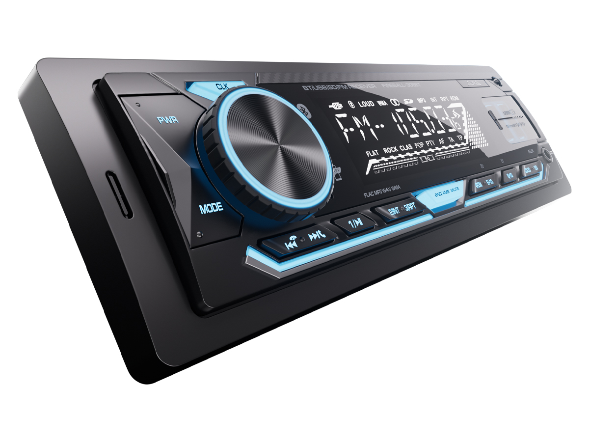 1-DIN USB/SD-ресиверы (без CD) AurA FIREBALL-305BT 
