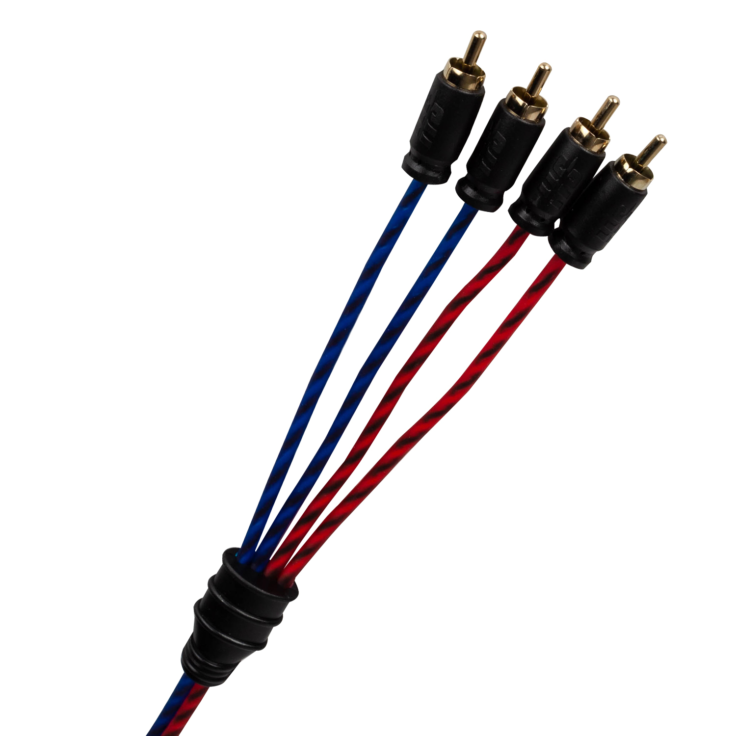 Кабели межблочные (RCA), AUX, HDMI, RCA разъёмы KICX Headshot RCA-24-5-SS 