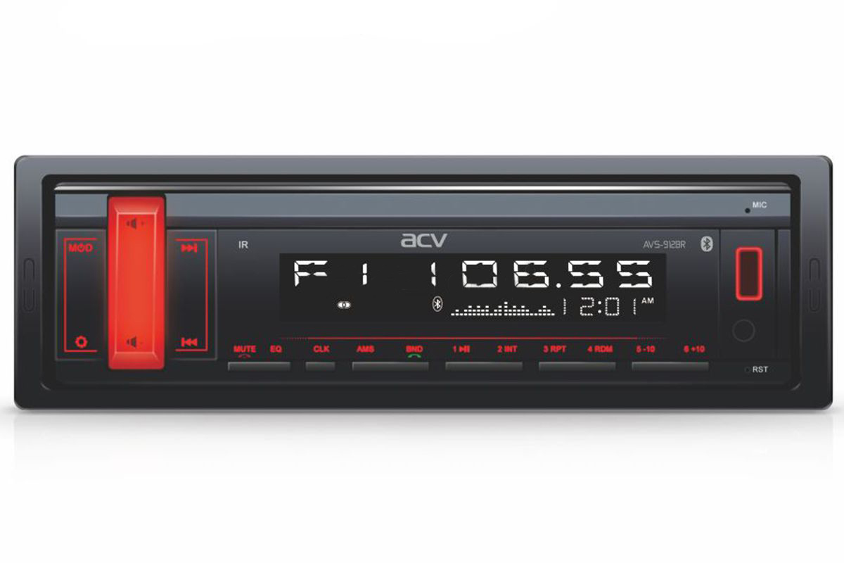 1-DIN USB/SD-ресиверы (без CD) ACV AVS-914BR 