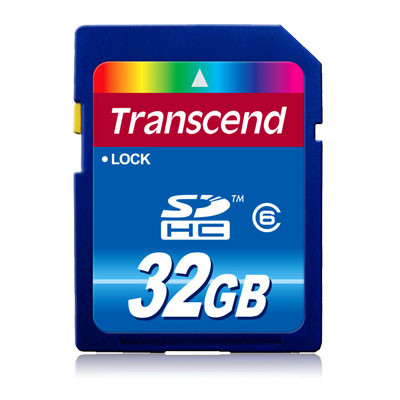 Карты памяти SD Transcend SD 32Gb TS32GSDHC6