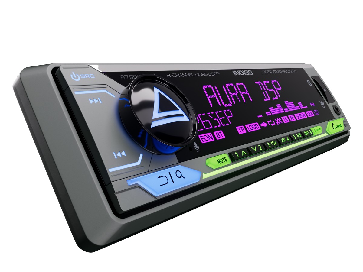 1-DIN USB/SD-ресиверы (без CD) AurA INDIGO-879DSP MkII 