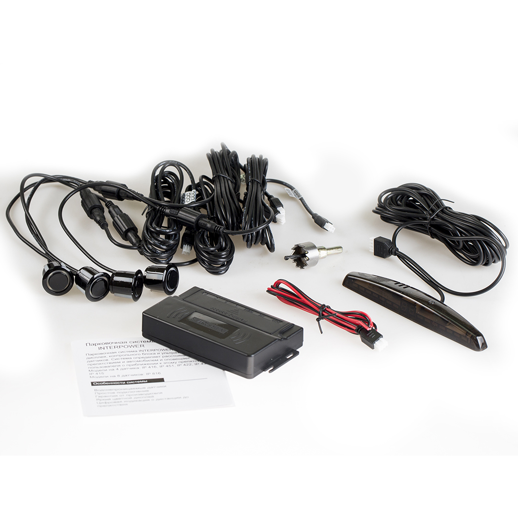 Парковочные радары Interpower IP 415 Black
