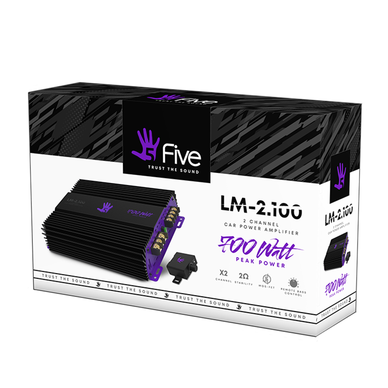 Двух и трехканальные усилители FIVE LM-2.100 