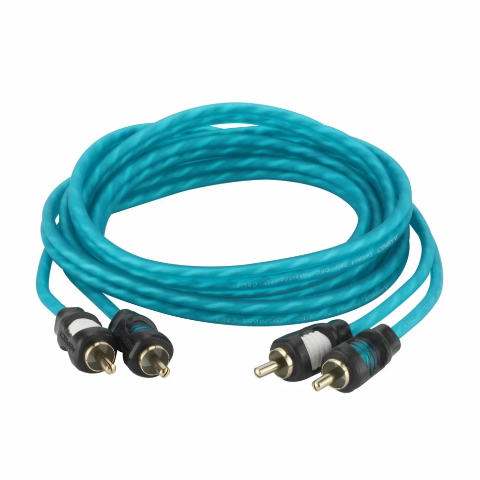 Кабели межблочные (RCA), AUX, HDMI, RCA разъёмы Aspect RCA-CL2,18 