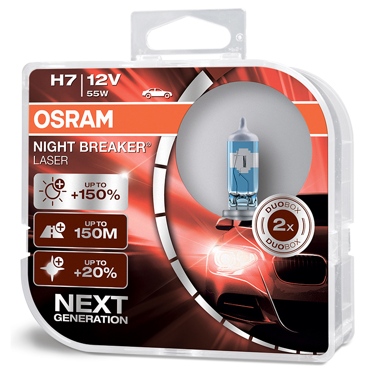 OSRAM H7 64210 NL- DUOBOX