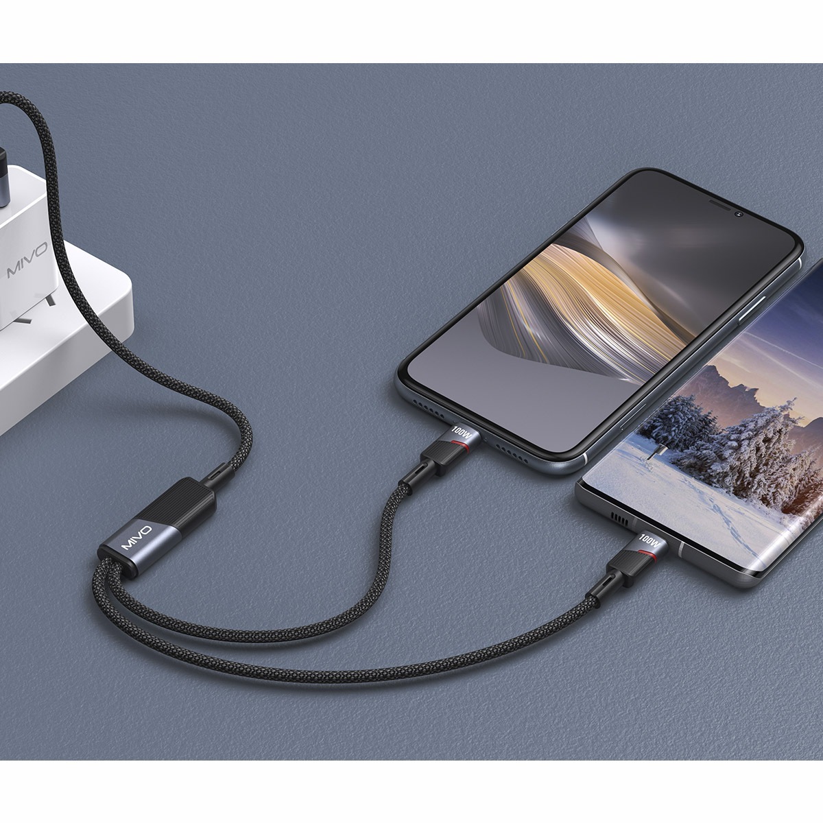 Зарядные устройства для смартфонов, Кабели Mivo MX-77T 