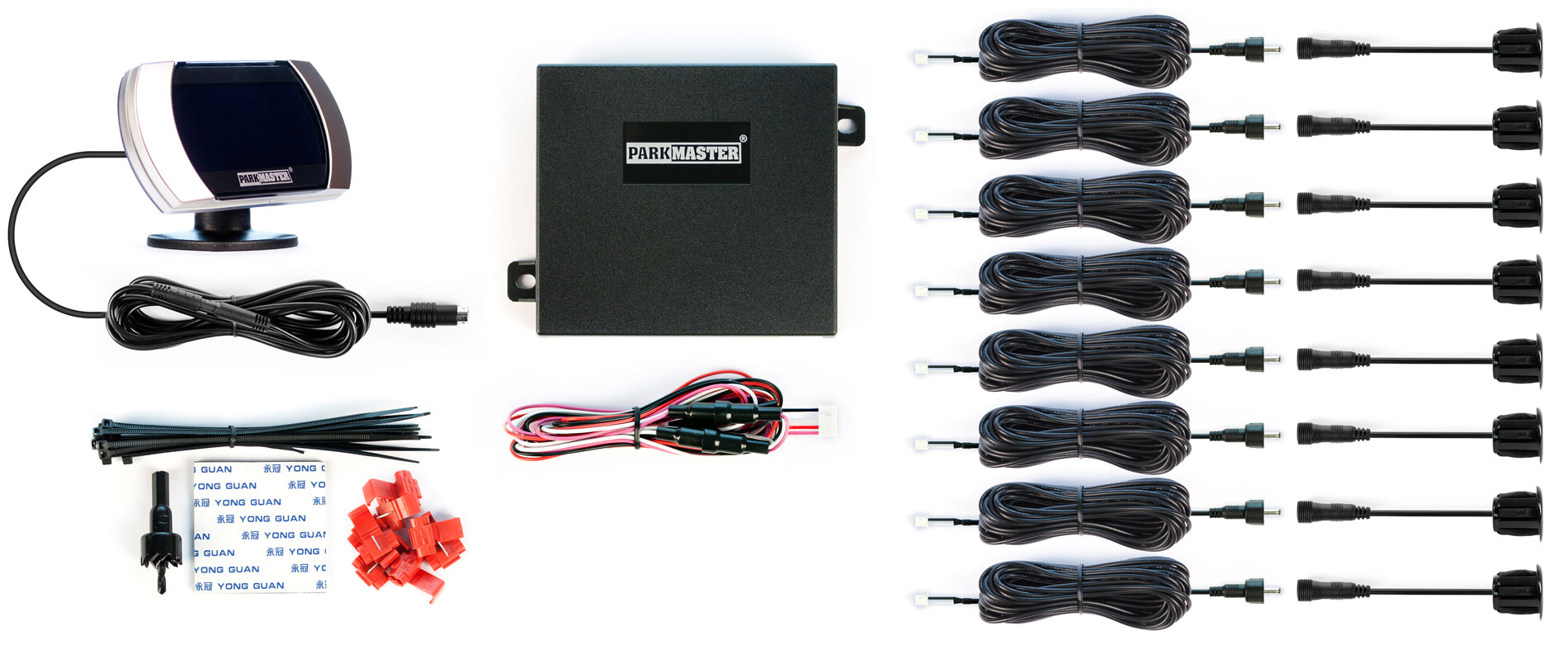 Парковочные радары Parkmaster 8-FJ-27-B