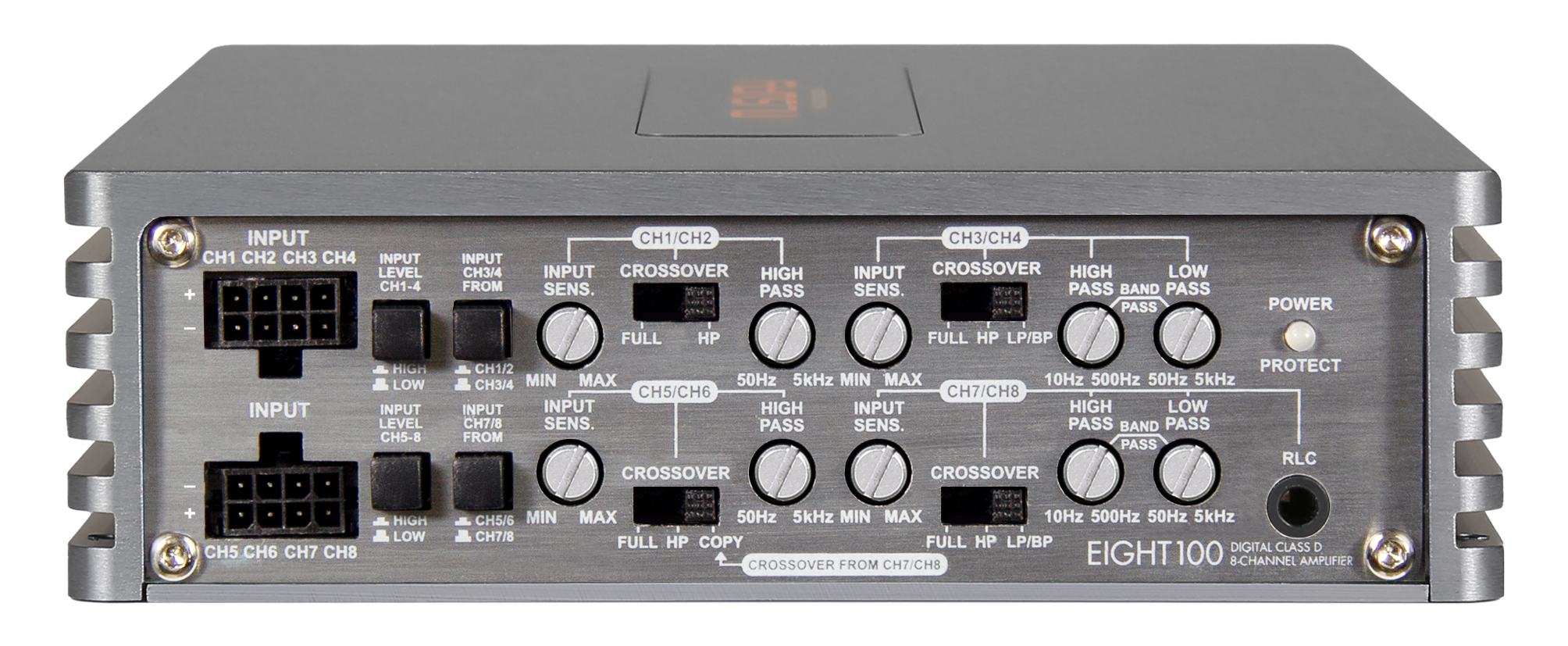 Пяти и более канальные усилители MUSWAY EIGHT 100 