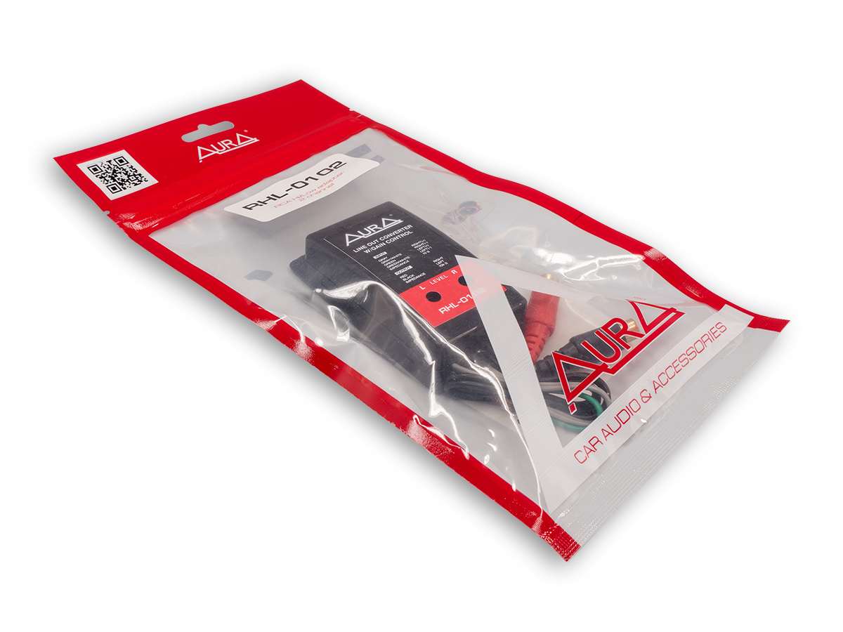 Интерфейсы для подключения усилителей AurA RHL-0102 