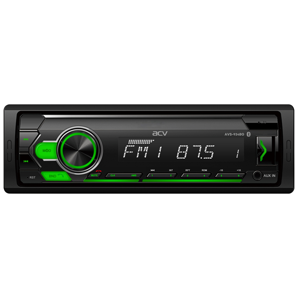 1-DIN USB/SD-ресиверы (без CD) ACV AVS-934BG 