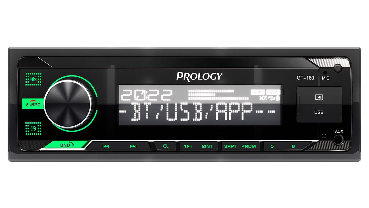 1-DIN USB/SD-ресиверы (без CD) Prology GT-160 