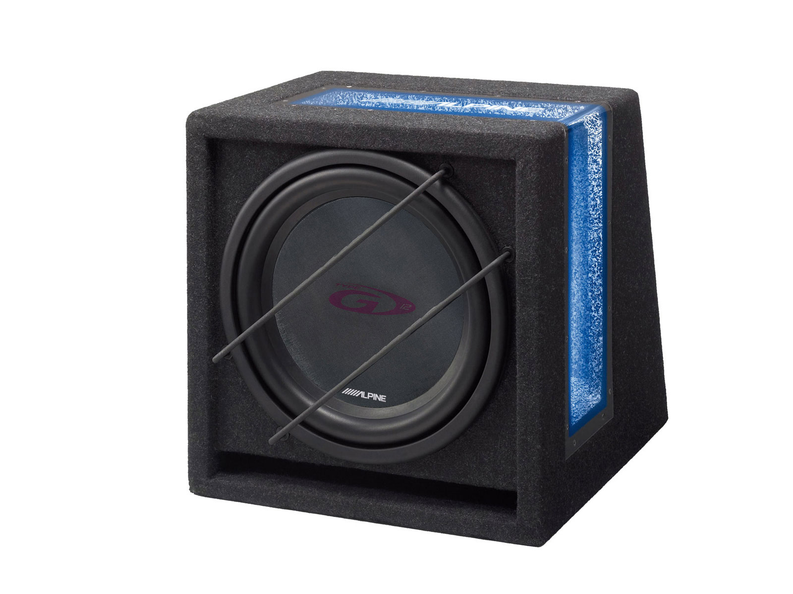 Cабвуферы корпусные пассивные Alpine SBG-1244BR 