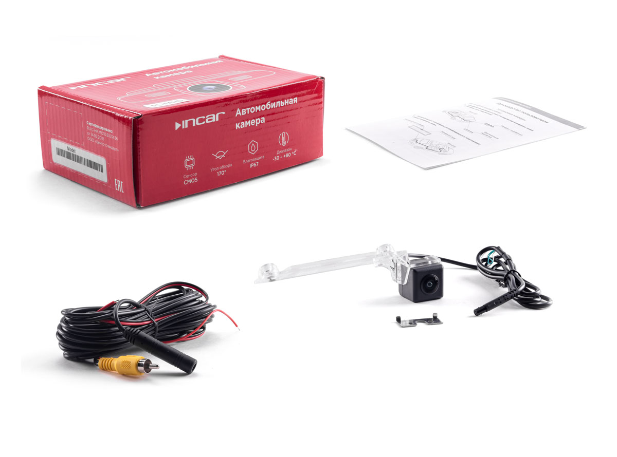 Штатные видеокамеры заднего вида для иномарок Camera Kia Incar VDC-082 
